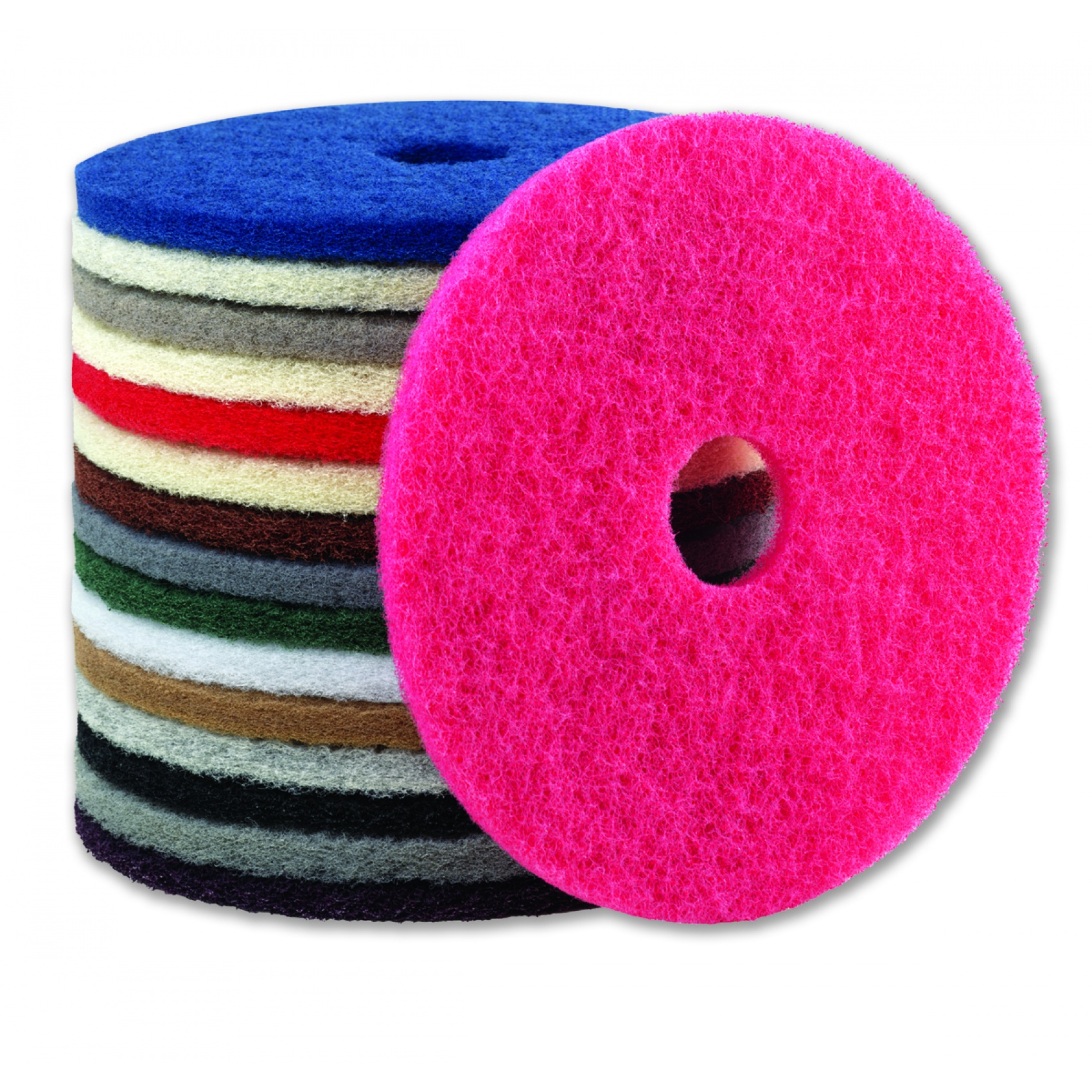Combination sweeper Scrubbing Pads